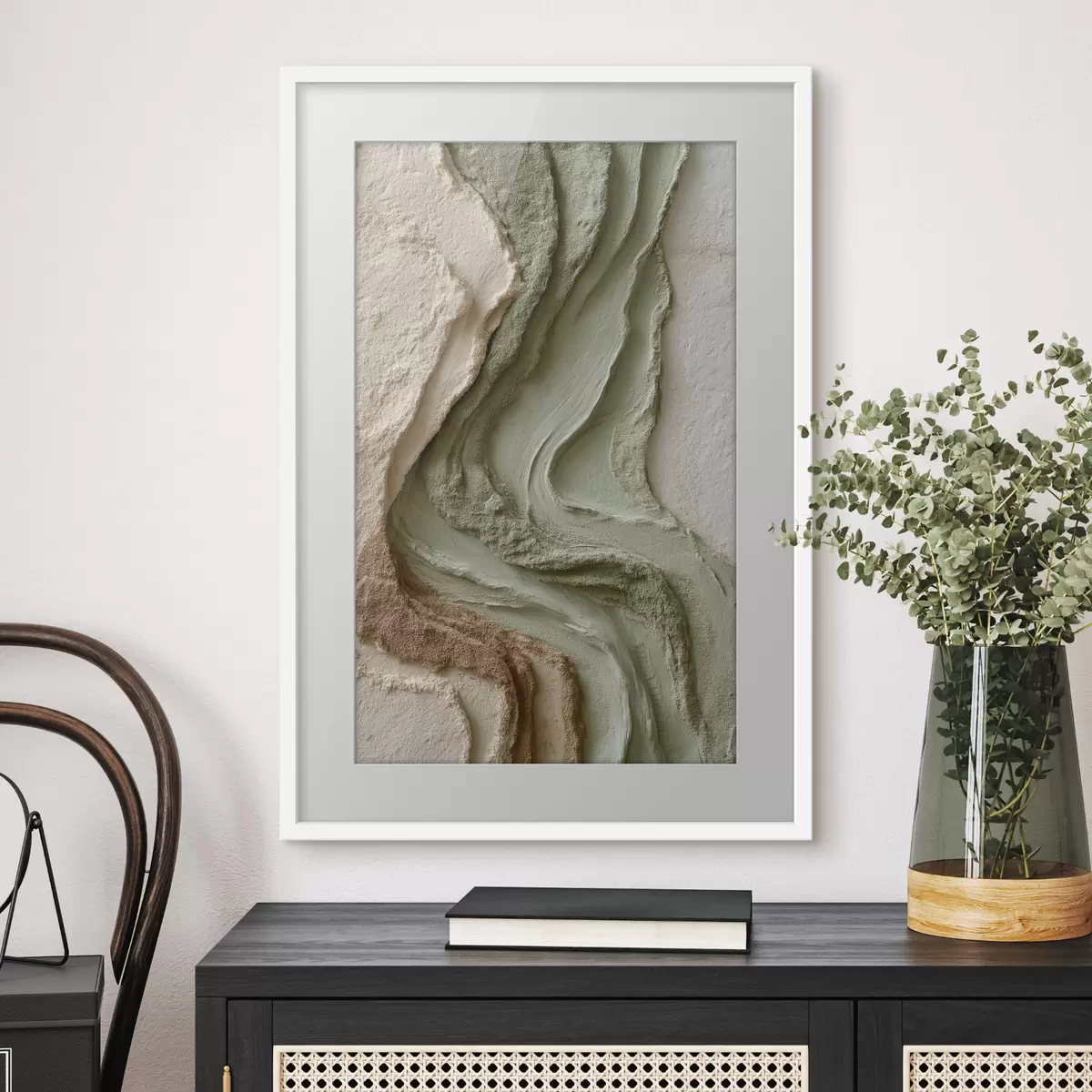 Plakat Abstrakcyjna faktura kamienia f48473