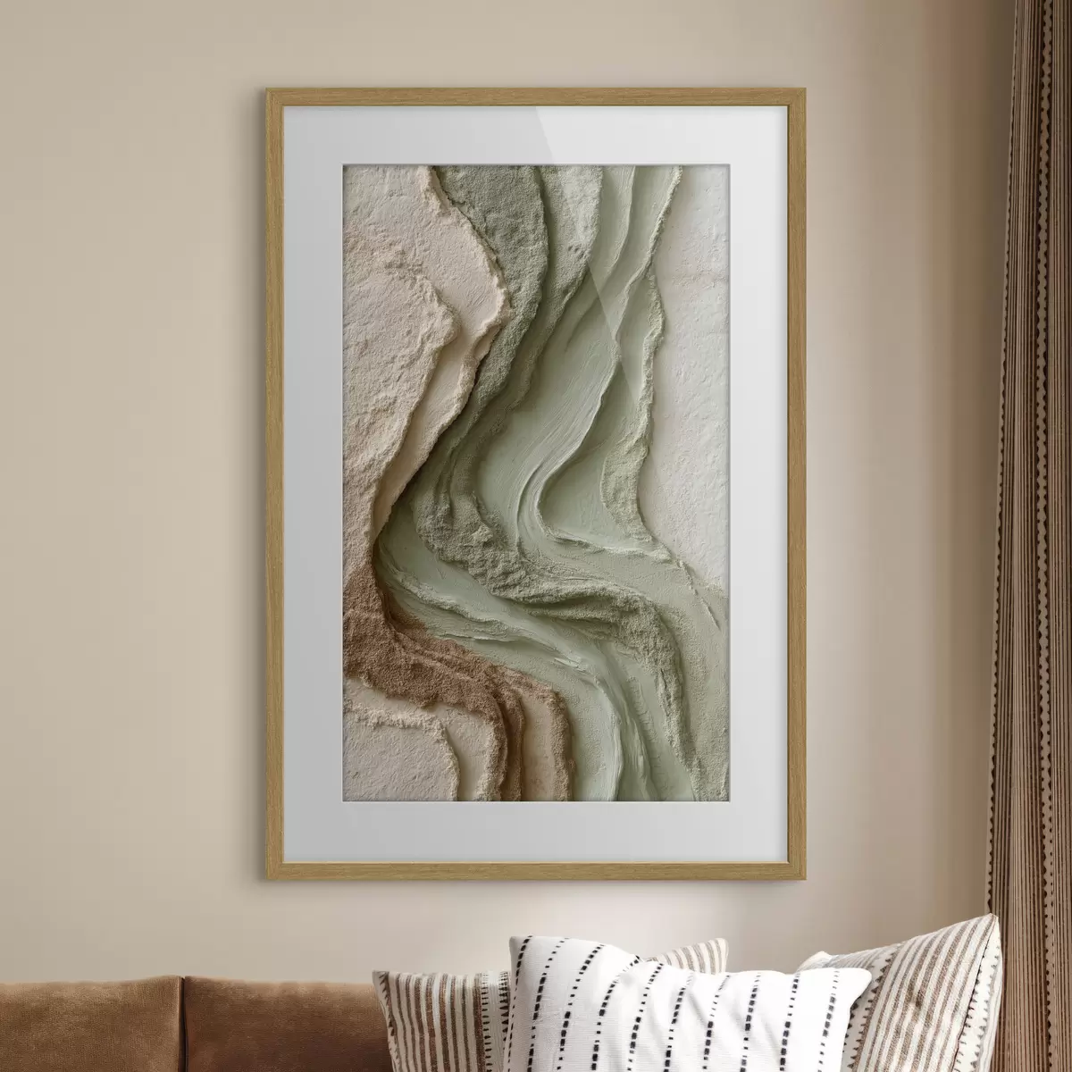 Plakat Abstrakcyjna faktura kamienia f48473