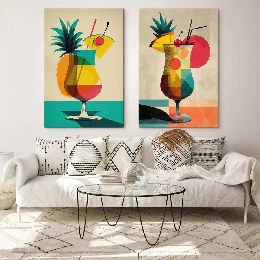 Obraz Zestaw „Fala oceaniczna” m30228