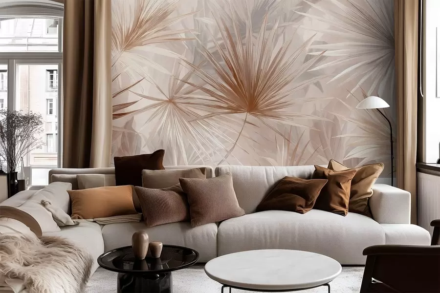 Fototapeta Bragea, liście spiczaste w05405