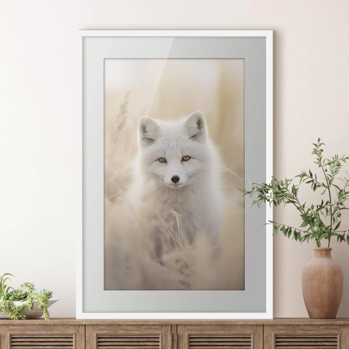 Plakat lis polarny f48498