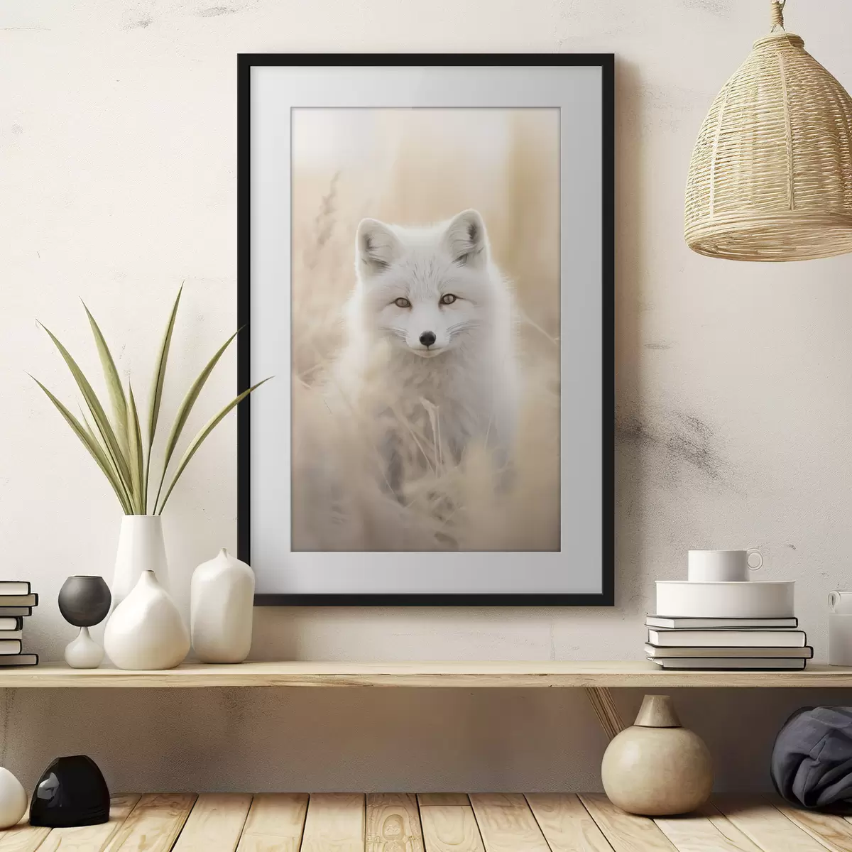 Plakat lis polarny f48498