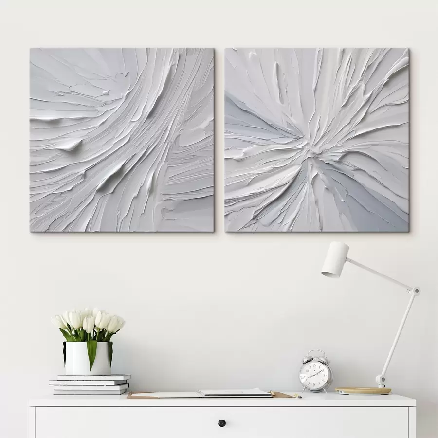 Obraz Abstrakcja imitująca malarstwo m30249