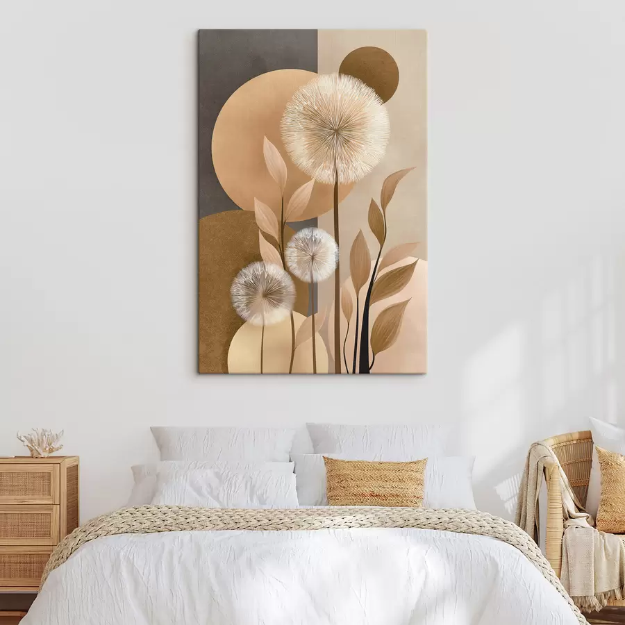 Obraz Abstrakcja z dmuchawcami s48283