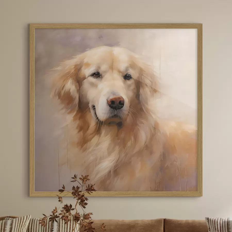 Fototapeta Portret psa rasy retriever f48222