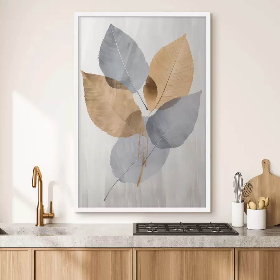 Fototapeta Abstrakcyjne liście roślinne f48511