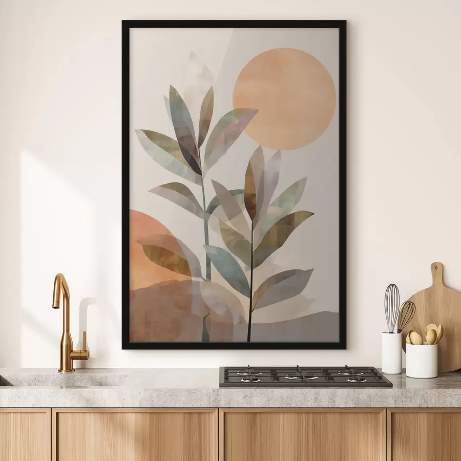 Fototapeta Abstrakcyjne liście roślin f48519