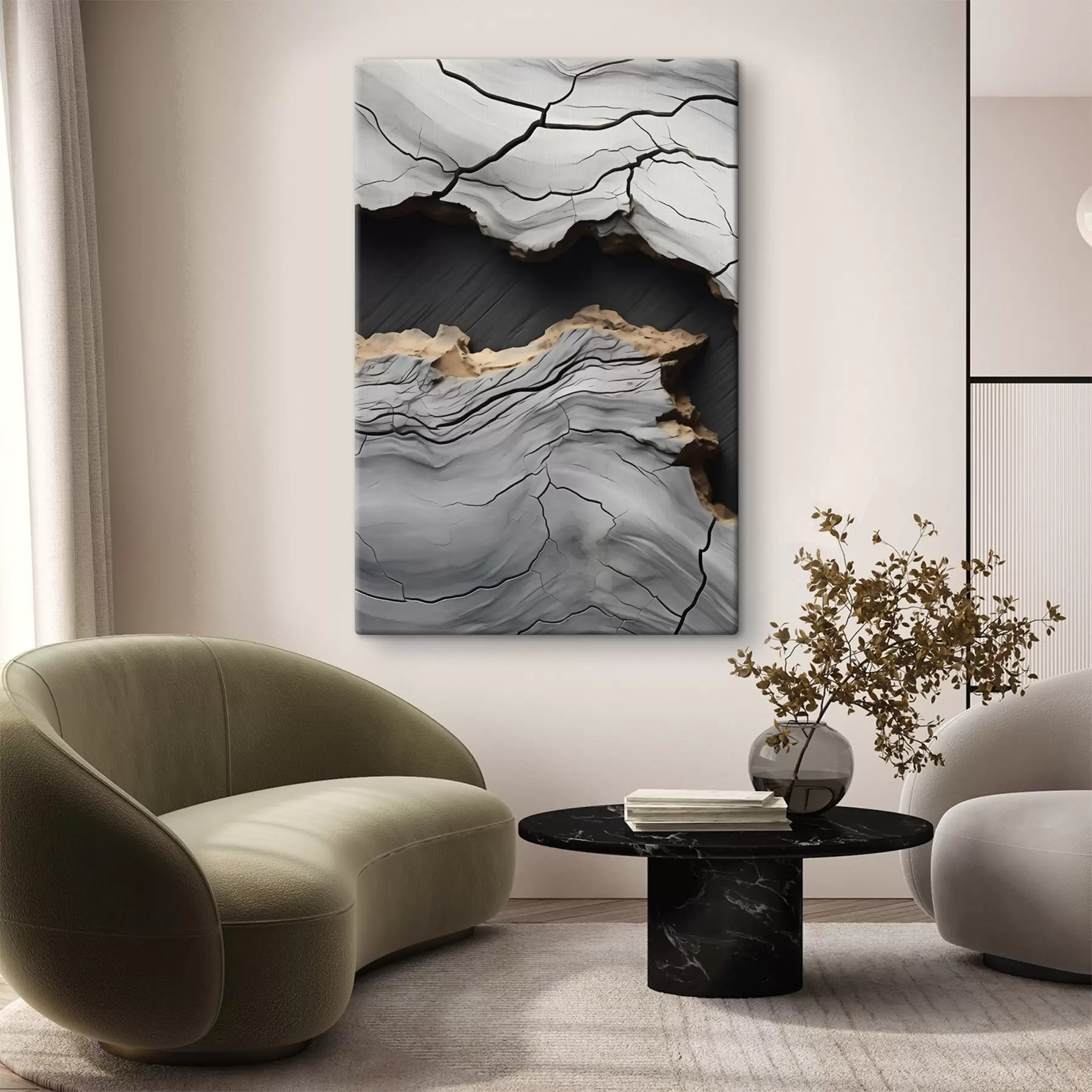 Obraz Głębia kamienia s48541