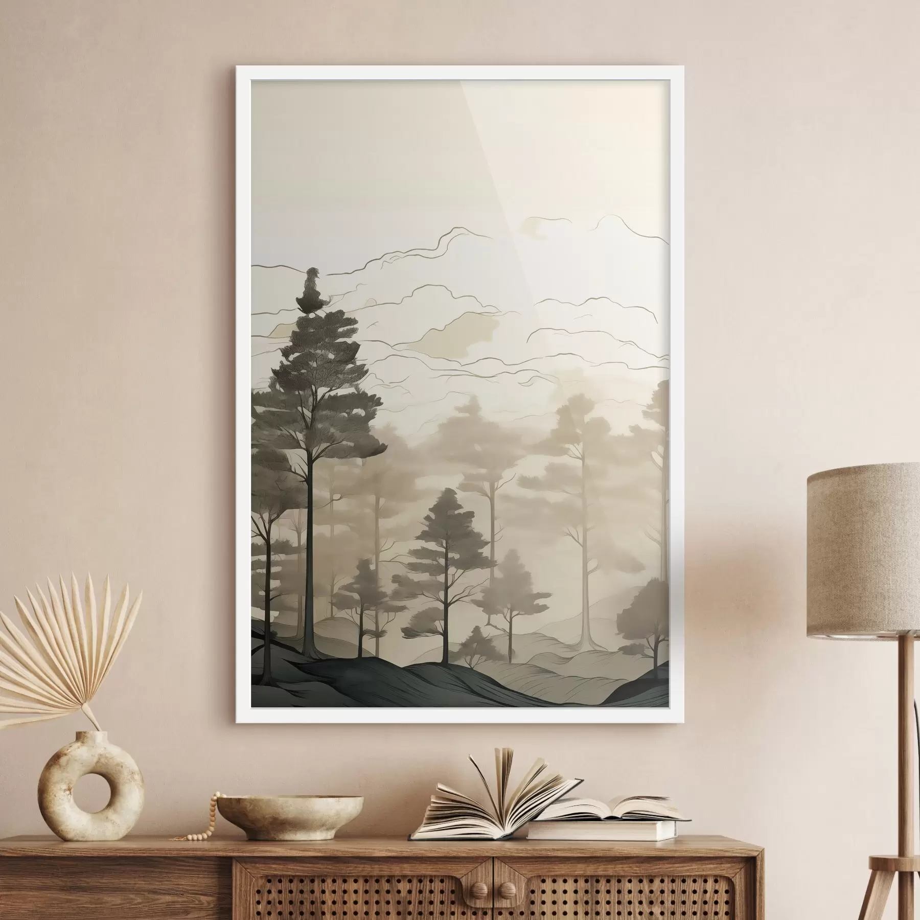 Fototapeta Warstwy górskiej mgły f48540