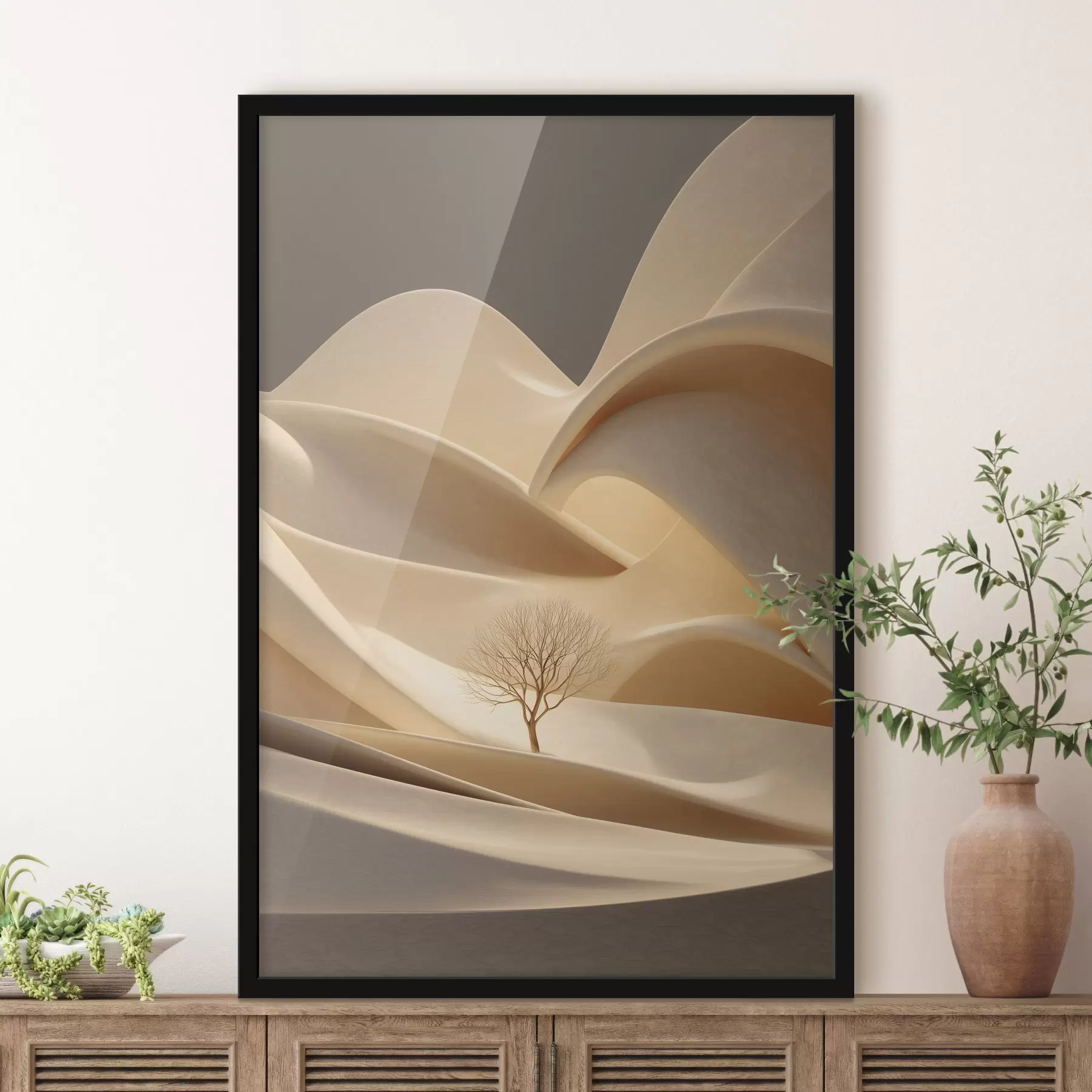 Fototapeta potężny lew w stylu akwarelowym f48530