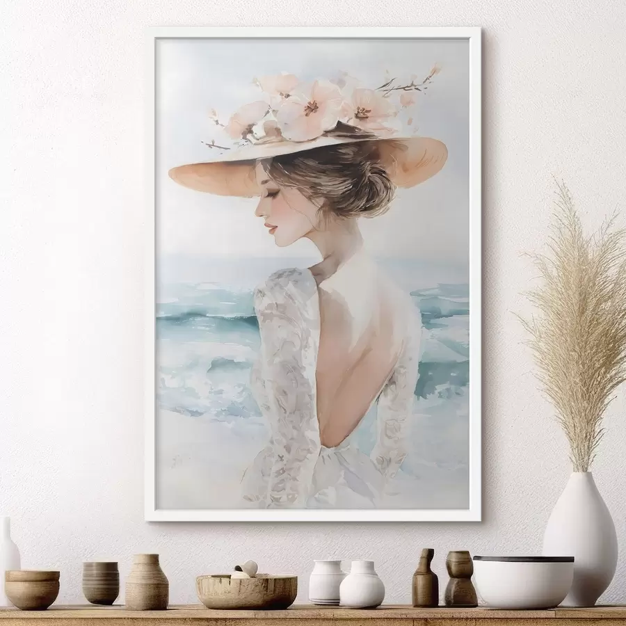 Fototapeta górski krajobraz z sosnami i rzeką f48547