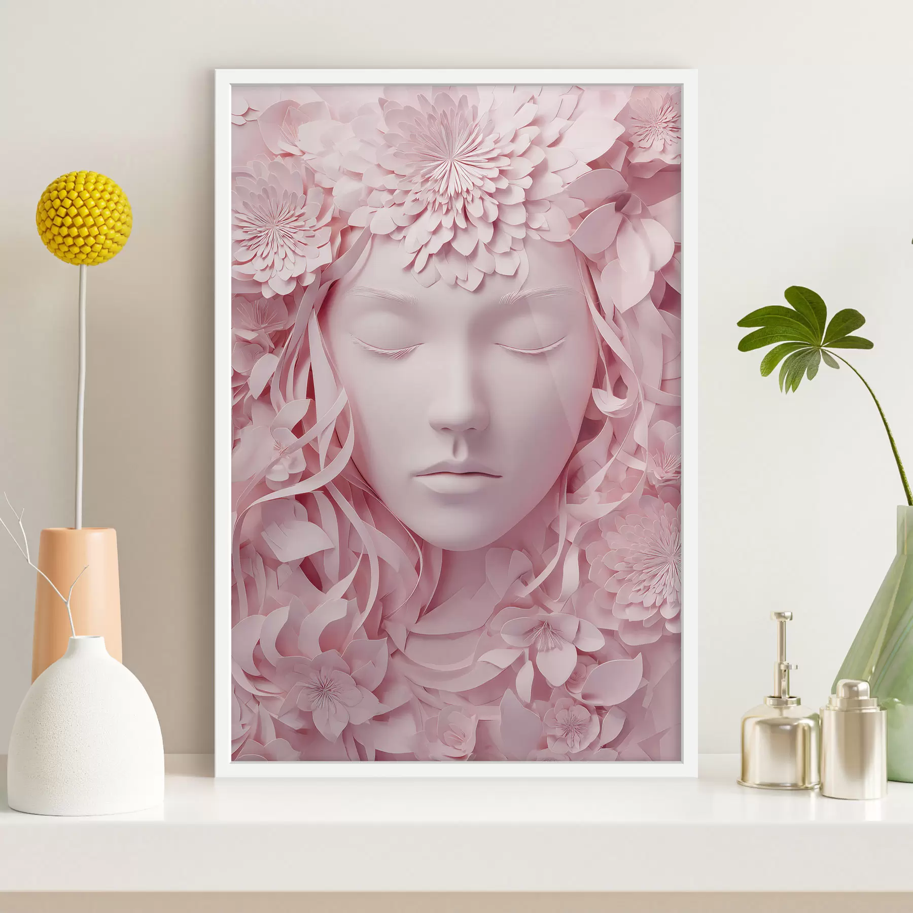 Fototapeta delikatne dzikie kwiaty f48549