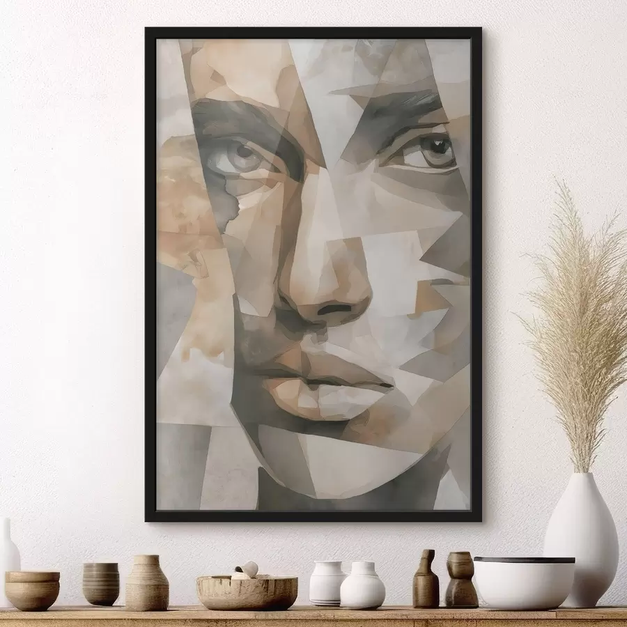 Fototapeta Abstrakcyjna twarz f48562