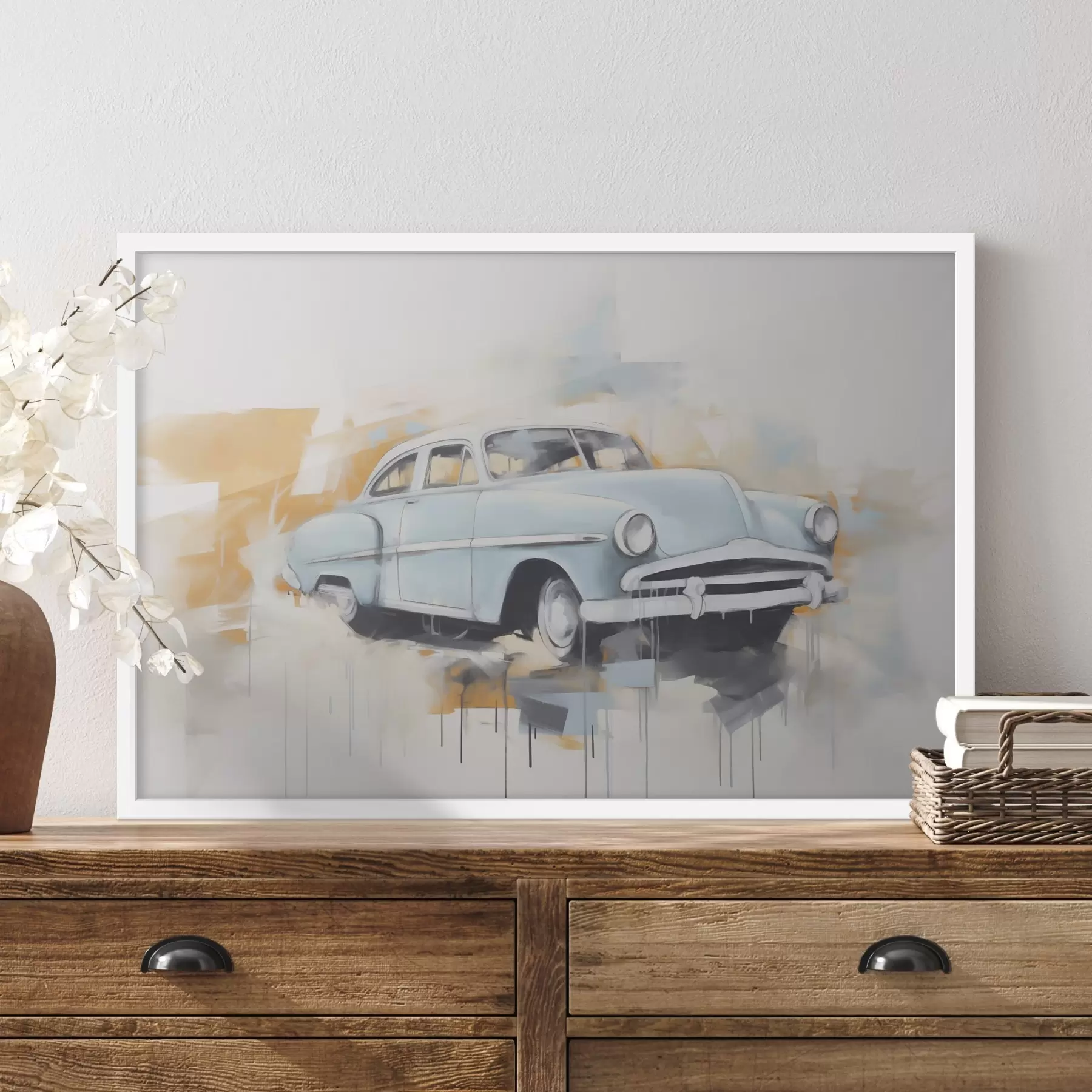 Fototapeta Abstrakcja z samochodem f48595