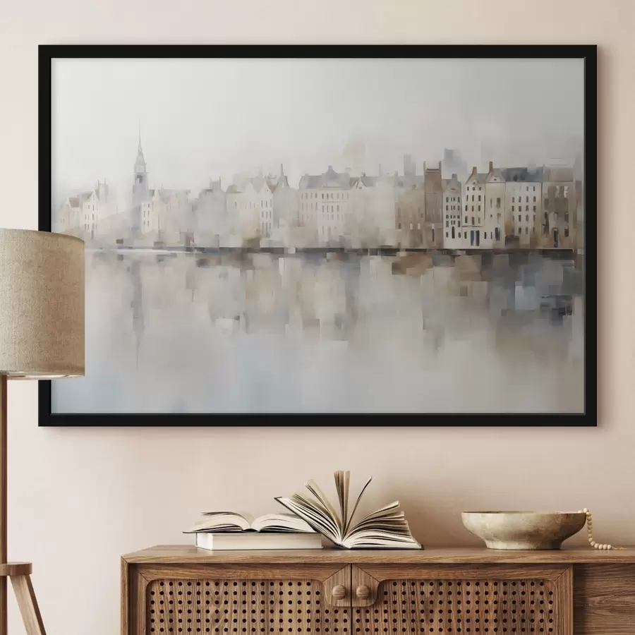 Fototapeta Obraz imitujący pejzaż miejski f48596