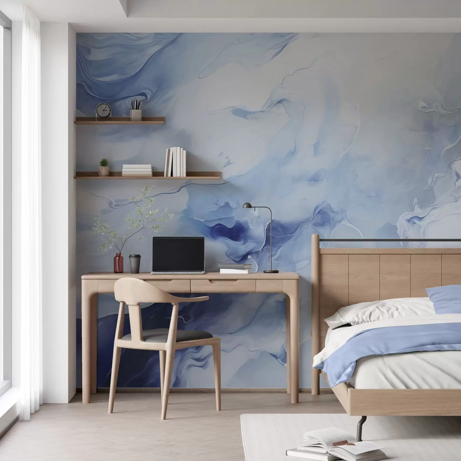 Fototapeta Wyrafinowane żyłkowanie marmuru w05441