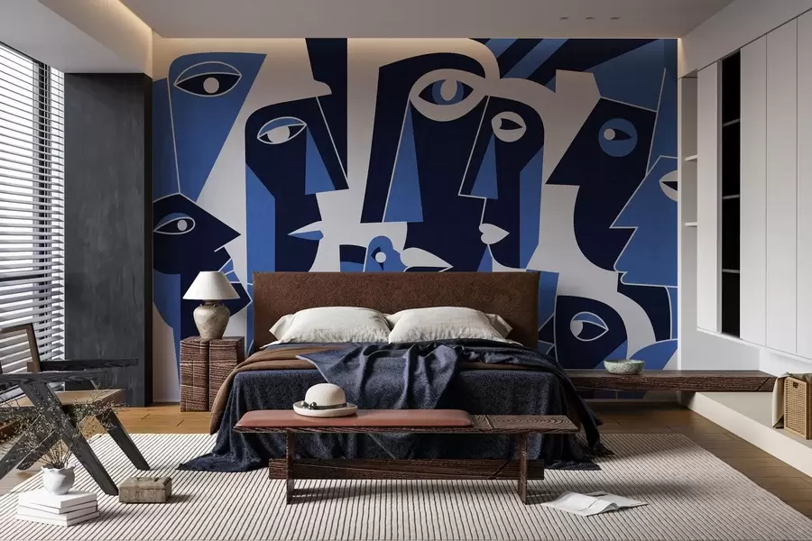 Fototapeta Twarze w stylu afrykańskim w05446v1