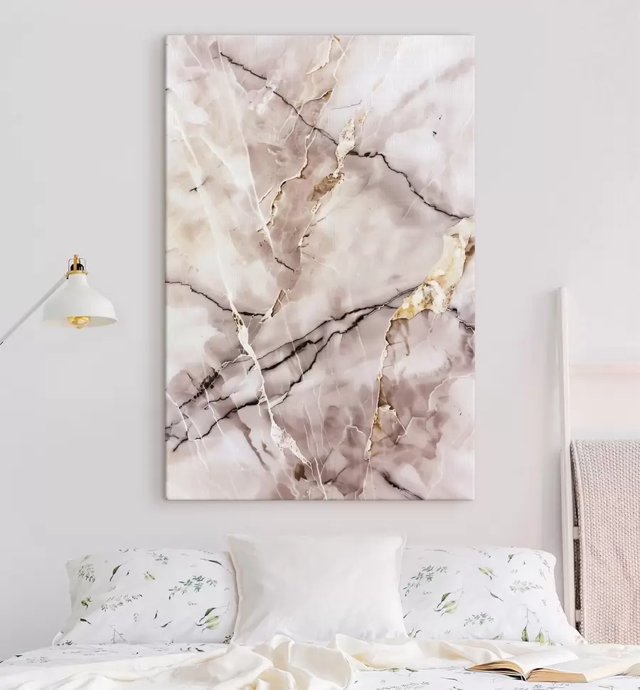 Obraz Tekstura marmuru, beżowa s48571