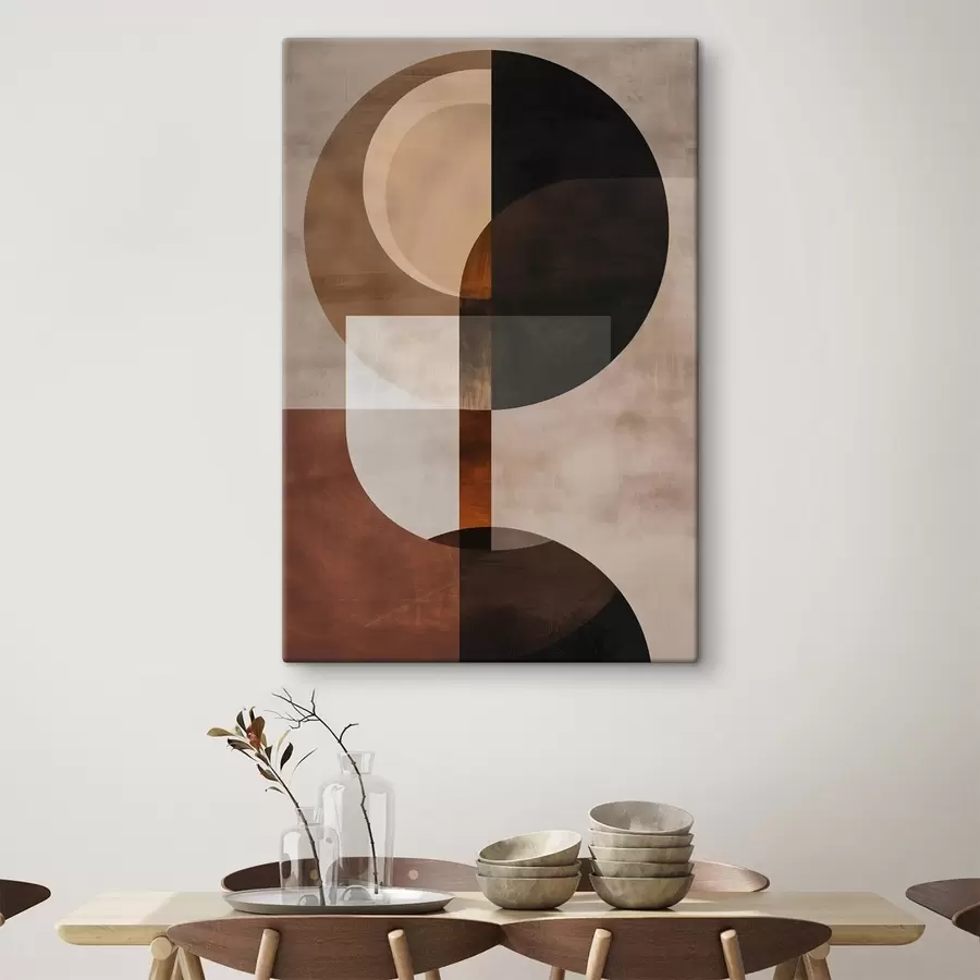 Obraz Minimalistyczne kształty, nowoczesny styl s48584