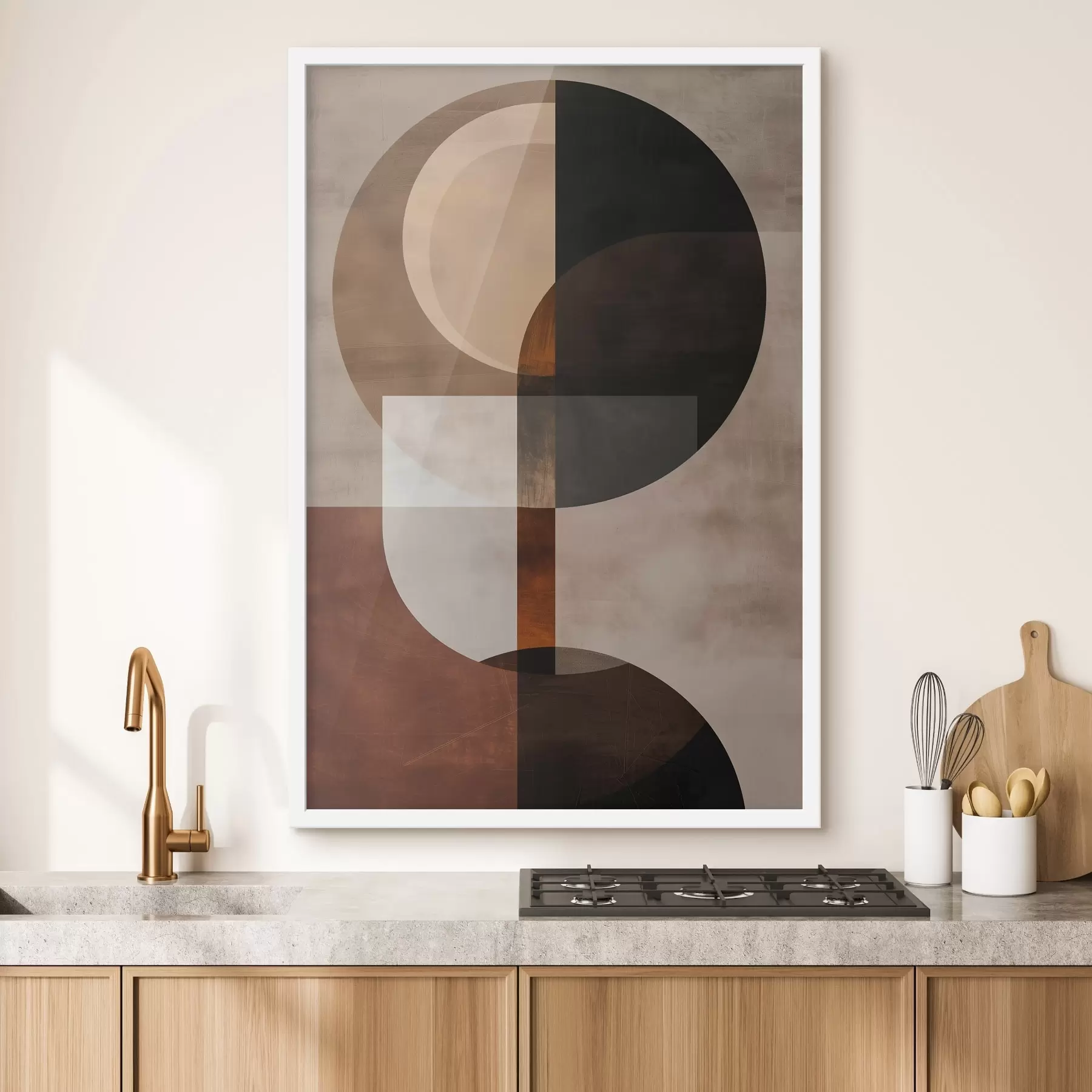 Fototapeta Minimalistyczne kształty, nowoczesny styl f48584