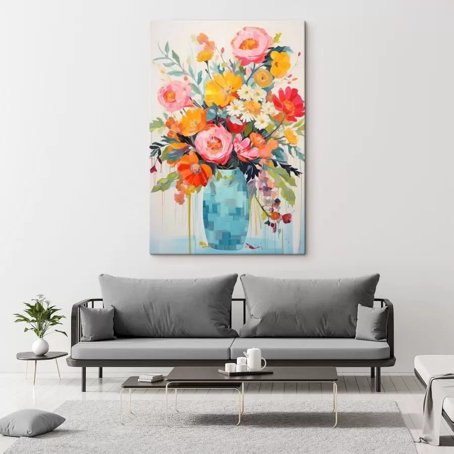 Obraz Jasne kwiaty s48643