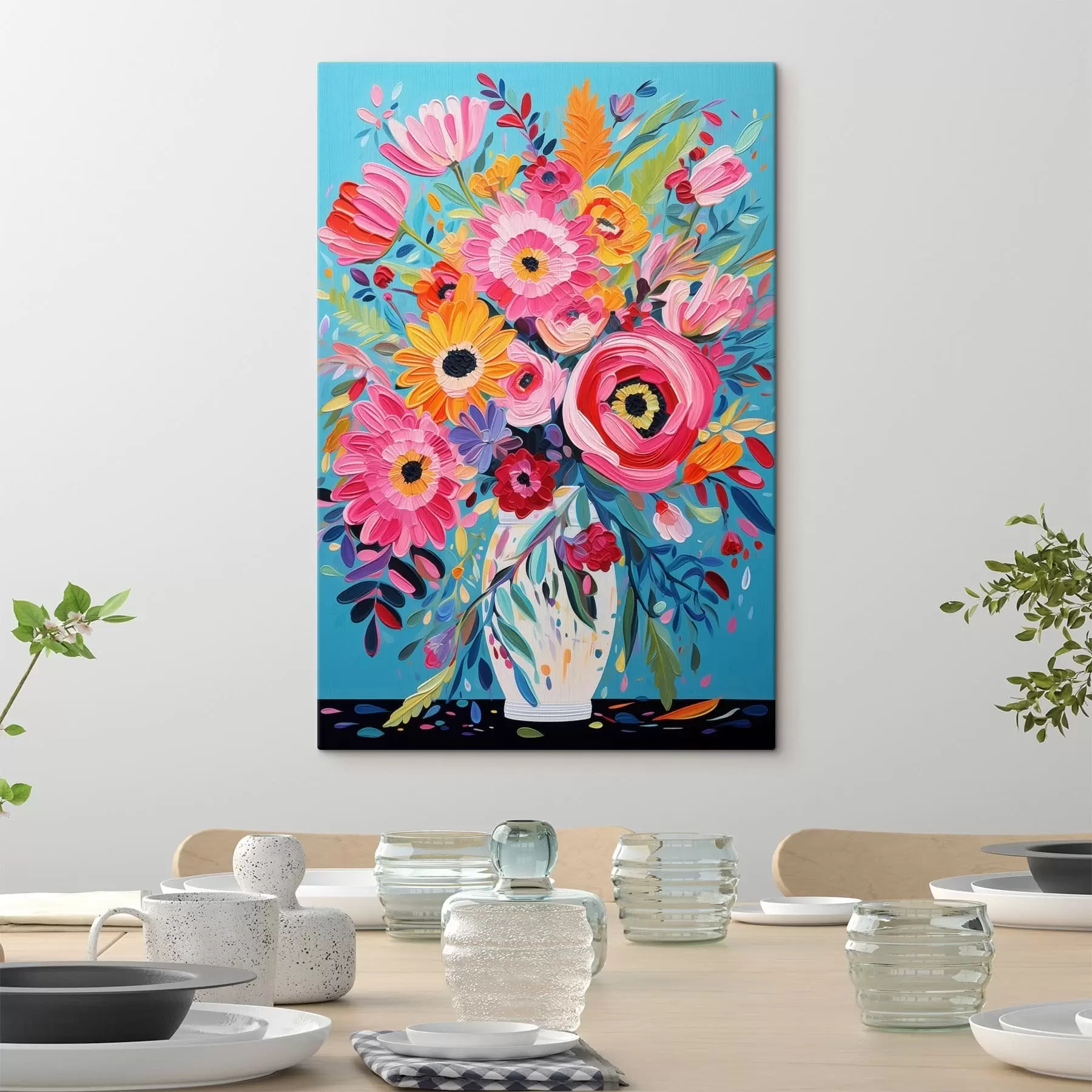 Obraz Jasne kwiaty s48644