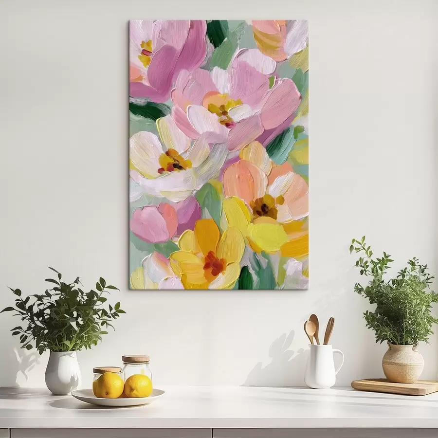 Obraz Jasne kwiaty s48647