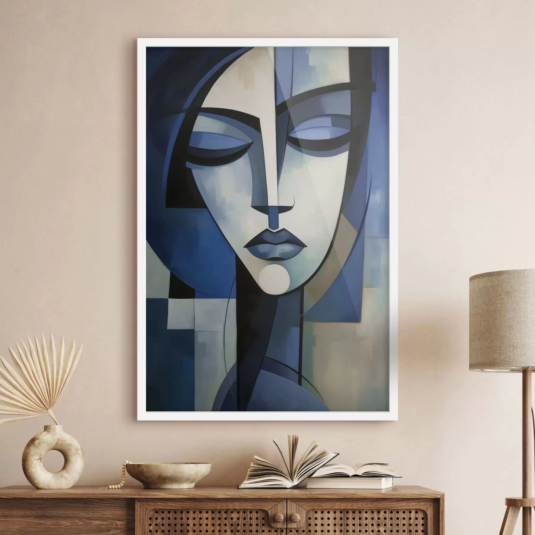 Fototapeta Abstrakcyjna twarz f48660