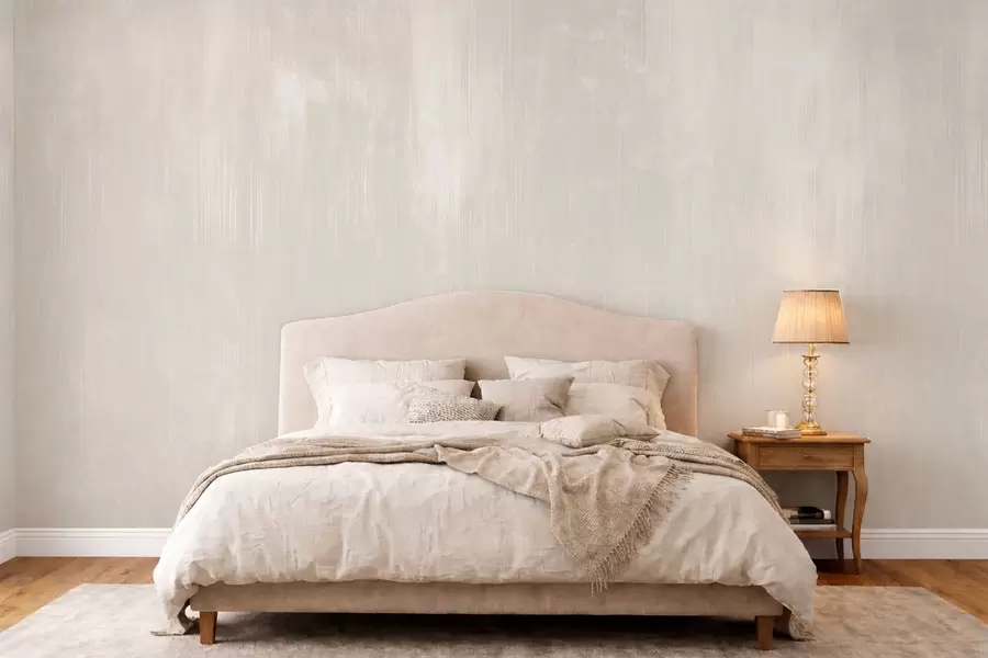 Fototapeta Jasnobeżowe tło z delikatną pionową fakturą w05121