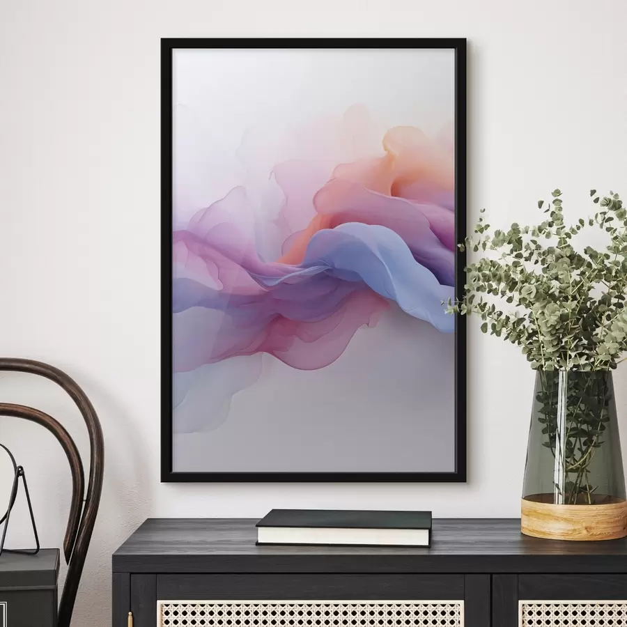 Fototapeta Abstrakcyjne odcienie różu i fioletu f48637