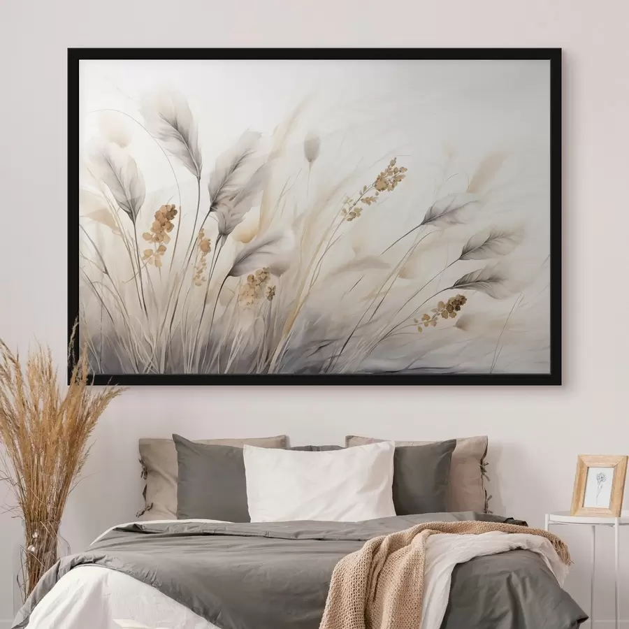 Fototapeta Trawy, ciepłe odcienie f48641