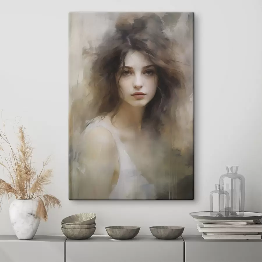 Obraz Obraz przedstawiający dziewczynę s48683