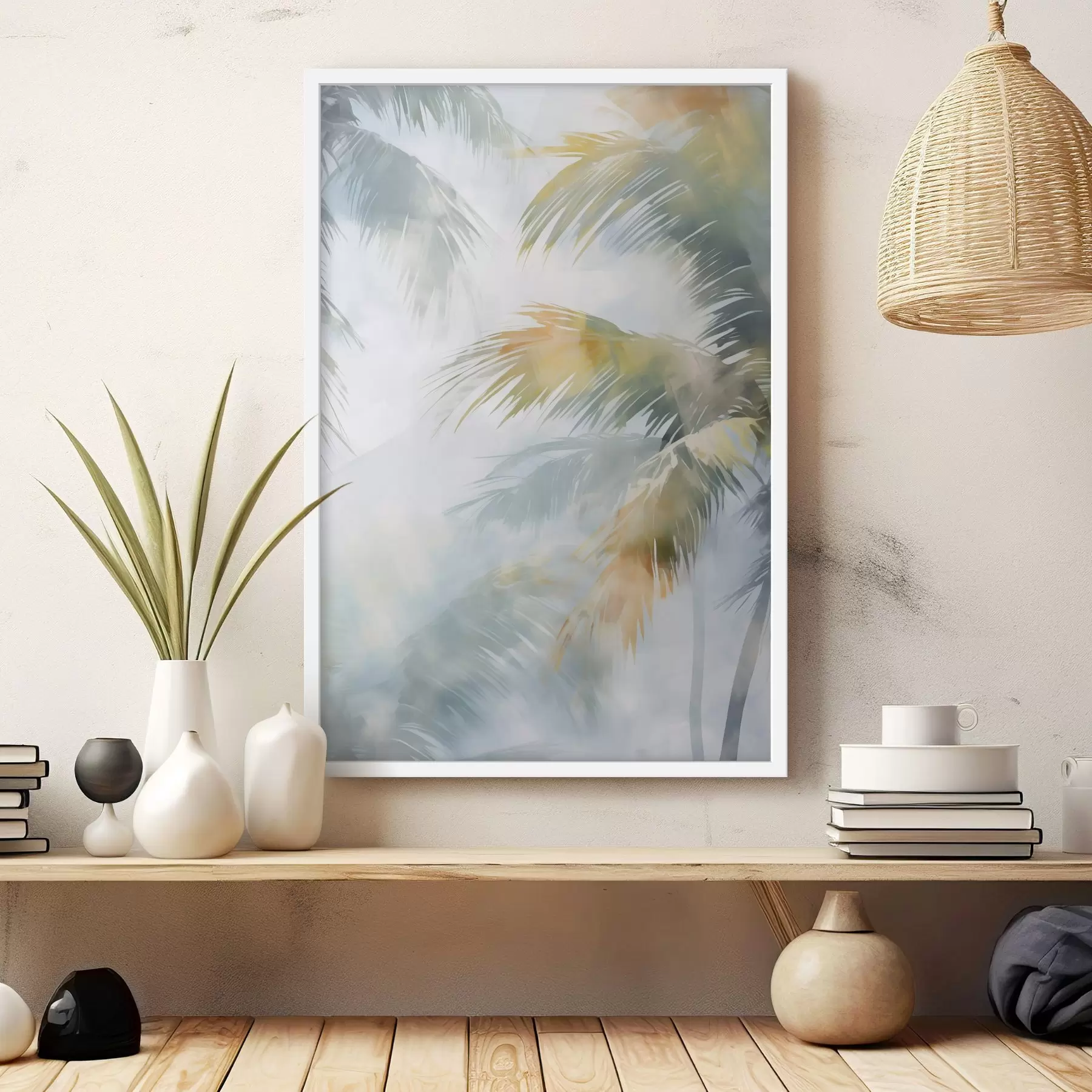 Fototapeta Abstrakcyjne naśladowanie roślinności w malarstwie f48686