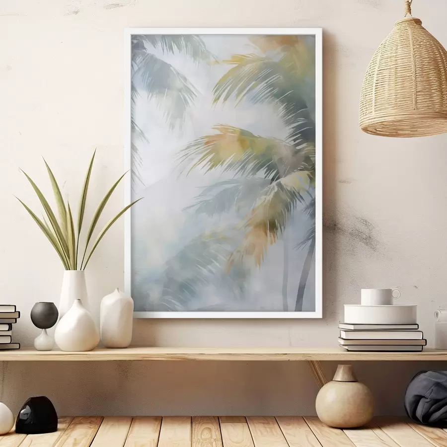 Fototapeta Abstrakcyjne naśladowanie roślinności w malarstwie f48686