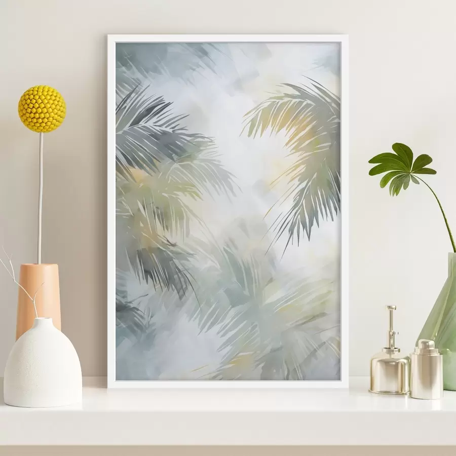 Fototapeta Abstrakcyjne naśladowanie roślinności w malarstwie f48687