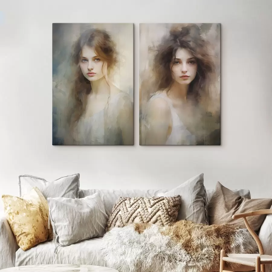 Obraz Obraz przedstawiający dziewczynę m30299