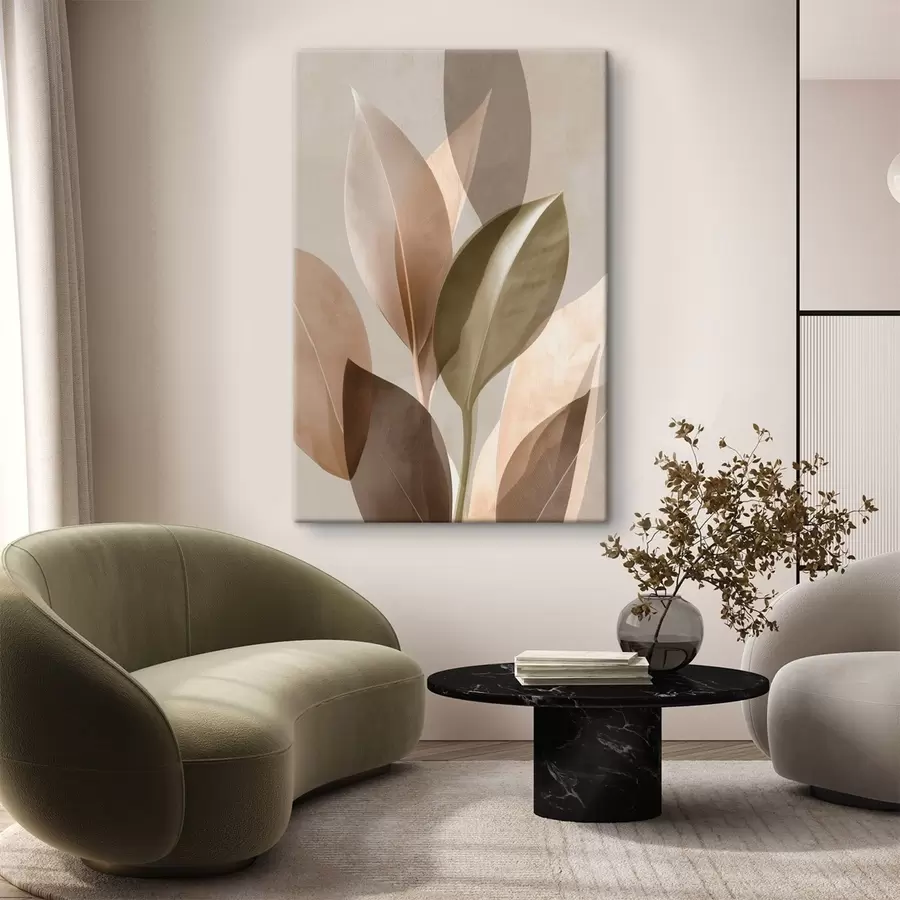 Obraz Liście abstrakcyjne s48610