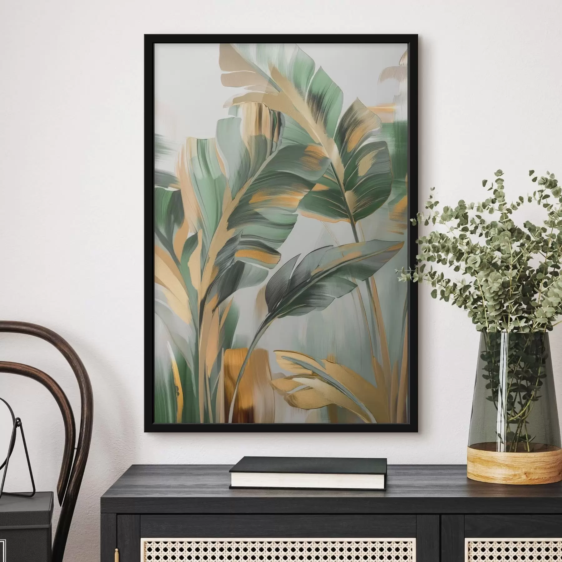 Fototapeta Abstrakcyjne tropikalne liście f48664