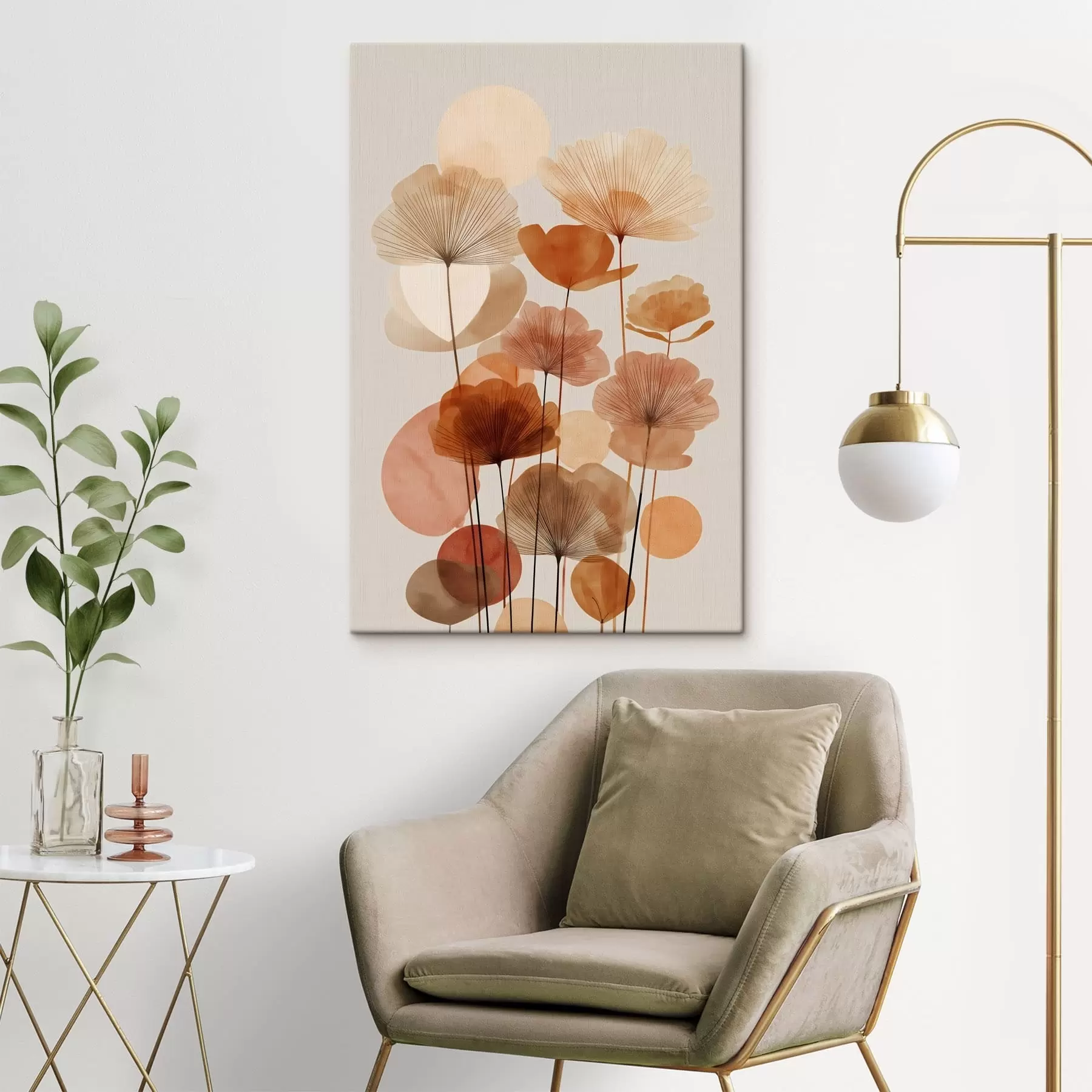 Obraz Kwiaty boho s48706