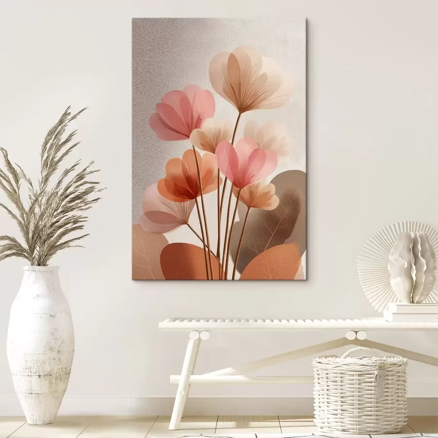 Obraz Kwiaty boho s48707