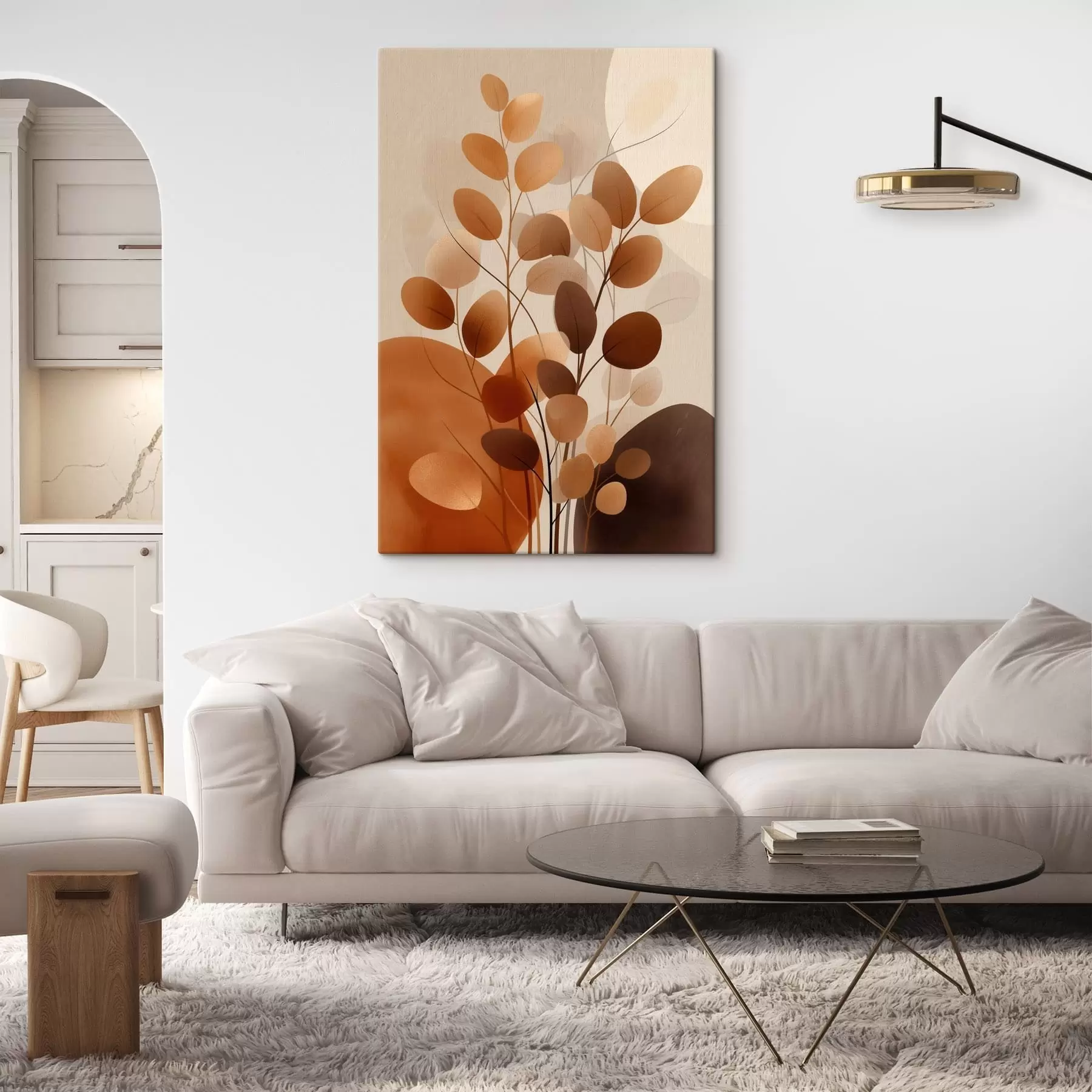 Obraz Kwiaty boho s48708