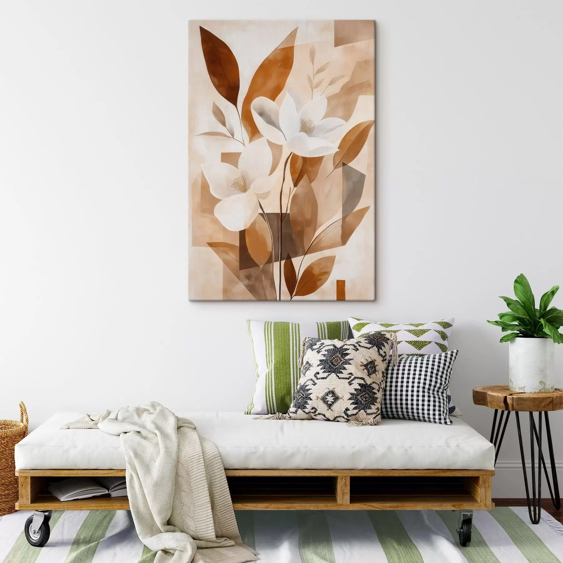 Obraz Kwiaty boho s48711