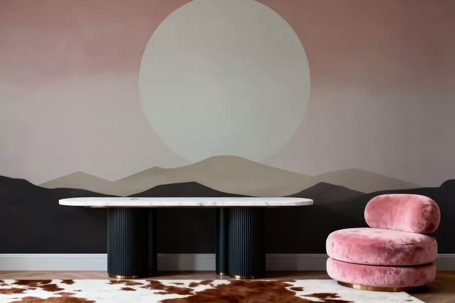 Fototapeta Spokojny zachód słońca w05285