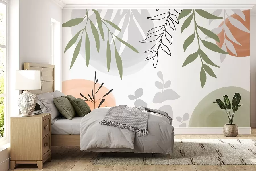 Fototapeta Roślinność abstrakcyjna w05506