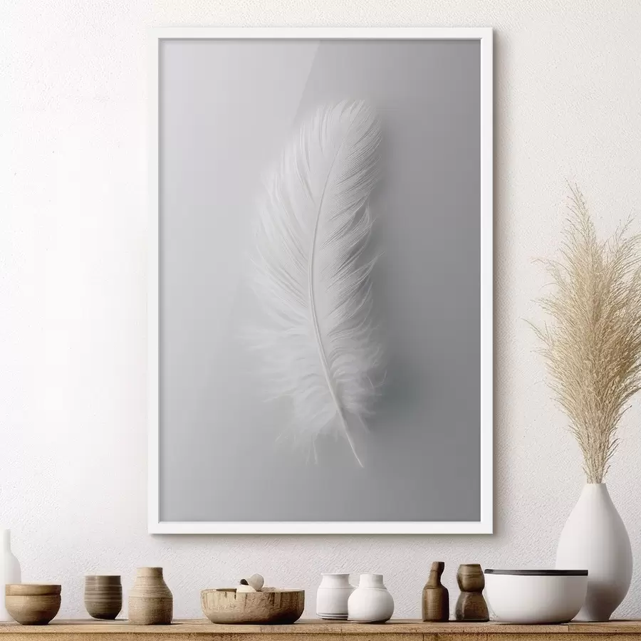 Fototapeta eleganckie pióro łabędzia f48782