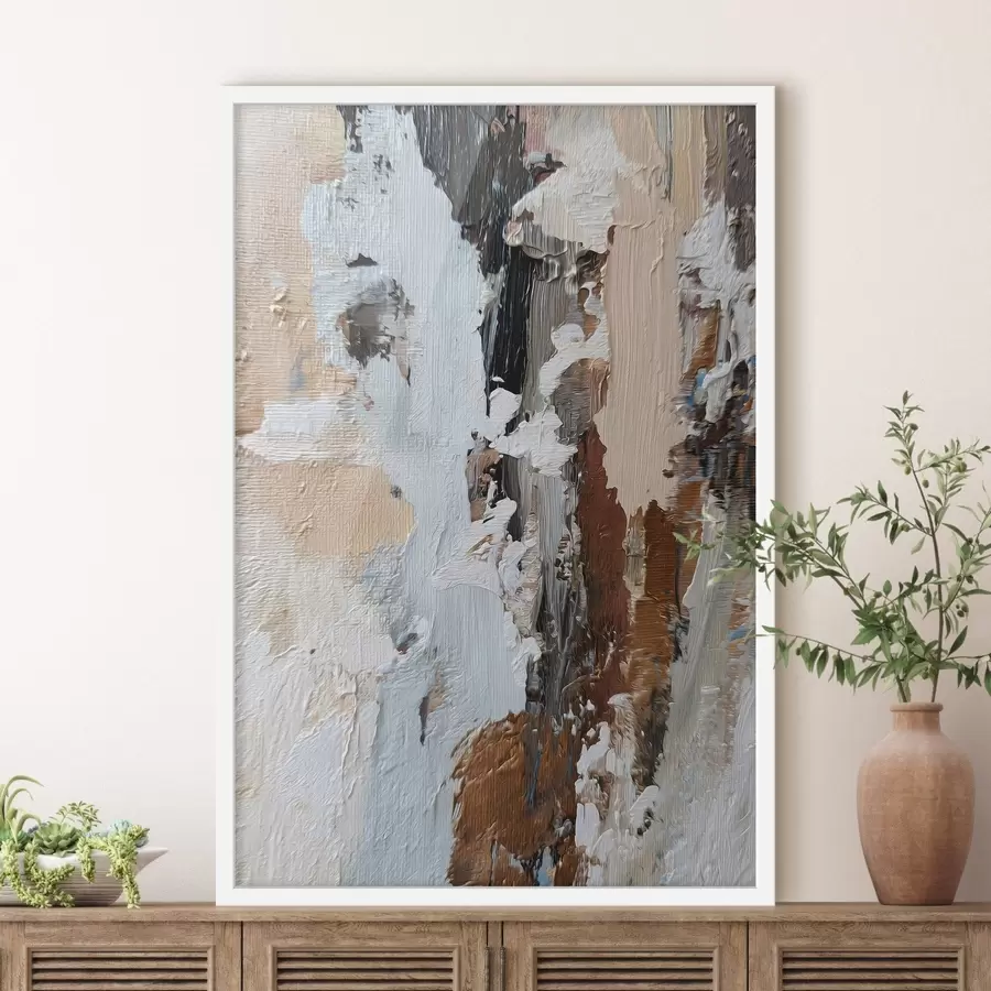 Fototapeta abstrakcja ekspresyjna; imitacja farby f48783