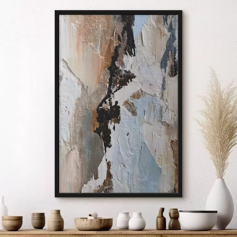 Fototapeta abstrakcja ekspresyjna; imitacja farby f48784