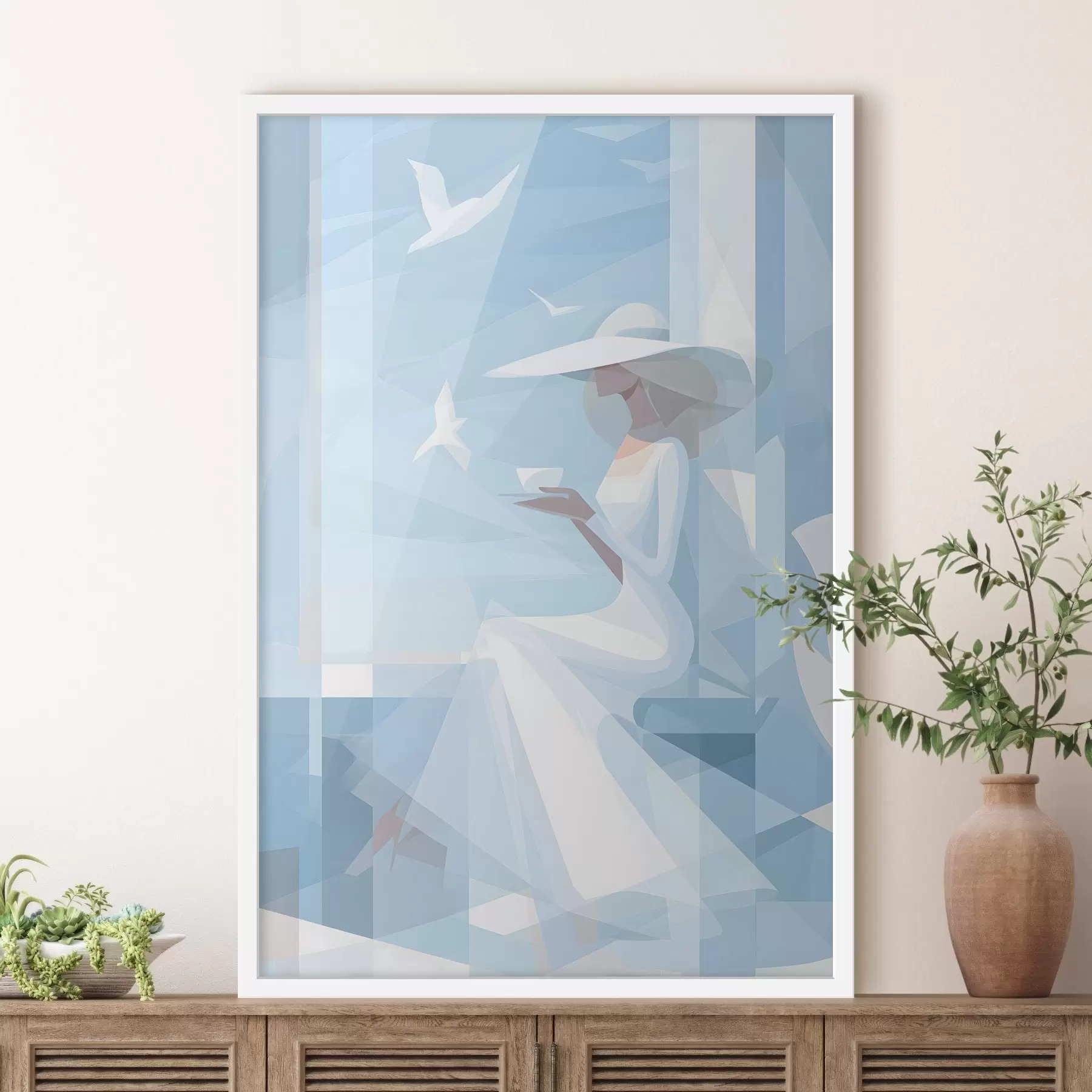 Fototapeta poranna kawa nad morzem f48792