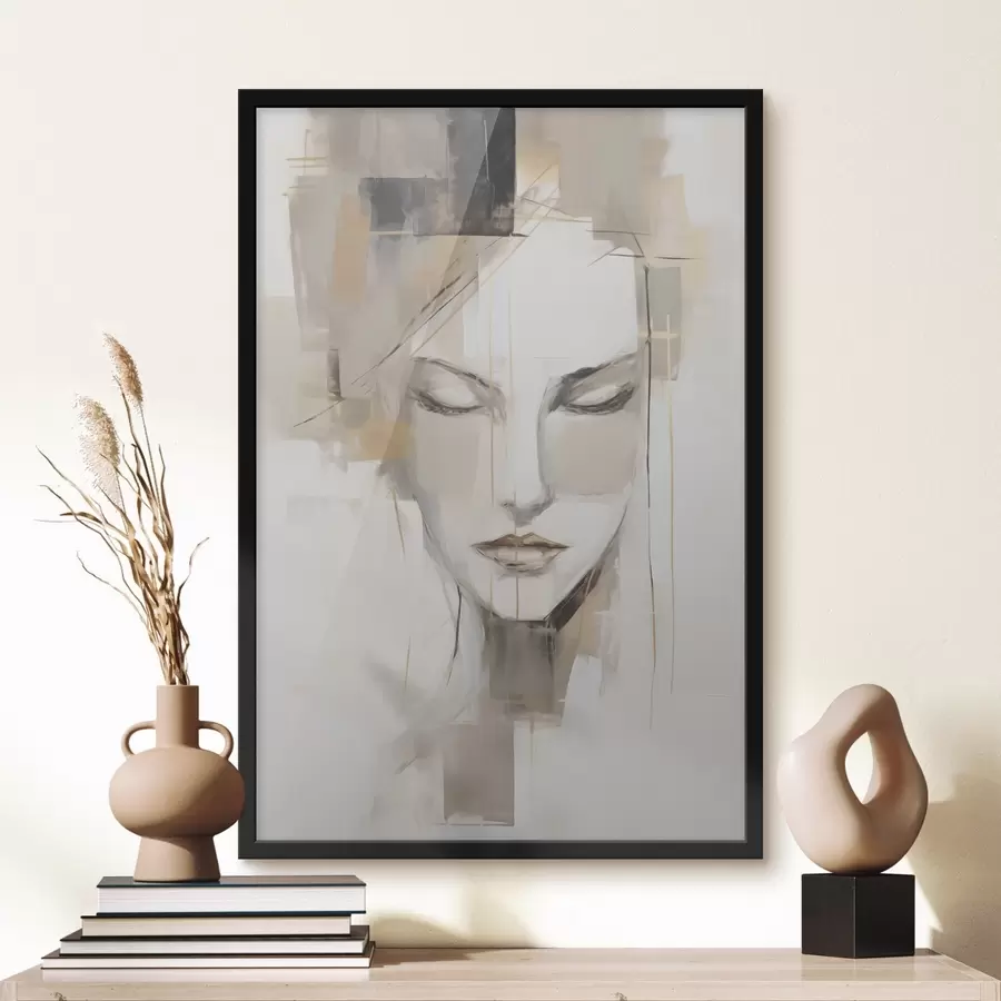 Fototapeta Abstrakcyjny portret kobiety f48761