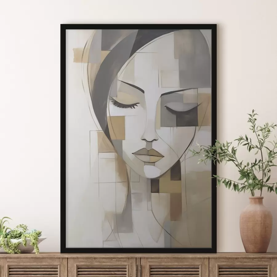 Fototapeta Abstrakcyjny portret f48762